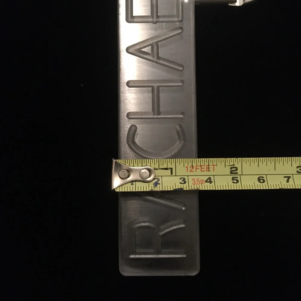 RACHAEL Thick Plastic Keychain